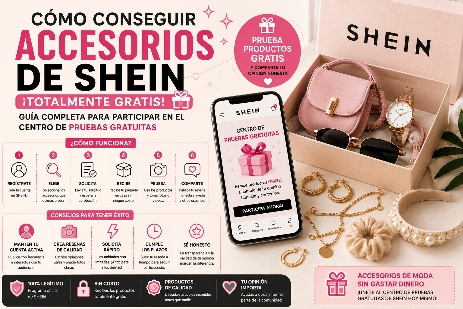 Como Ganar Accesorios Shein