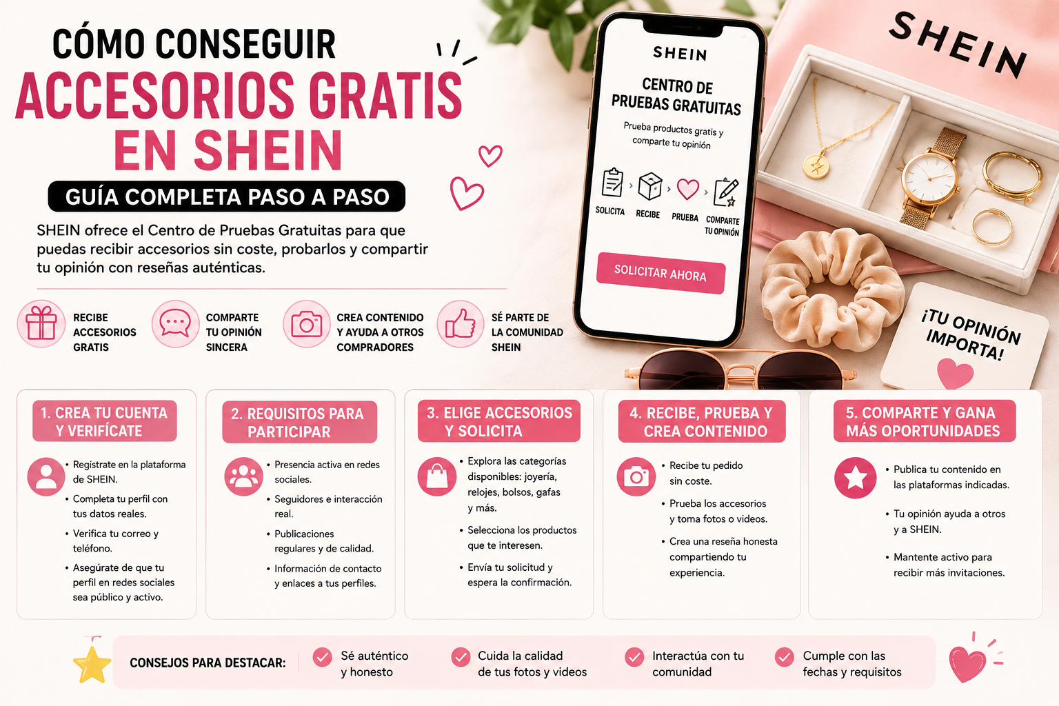 Como Ganar Accesorios SHEIN